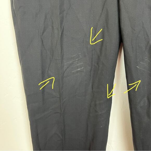 Theory Testra Wool Stretch Classic Crop Pants - Picture 5 of 12